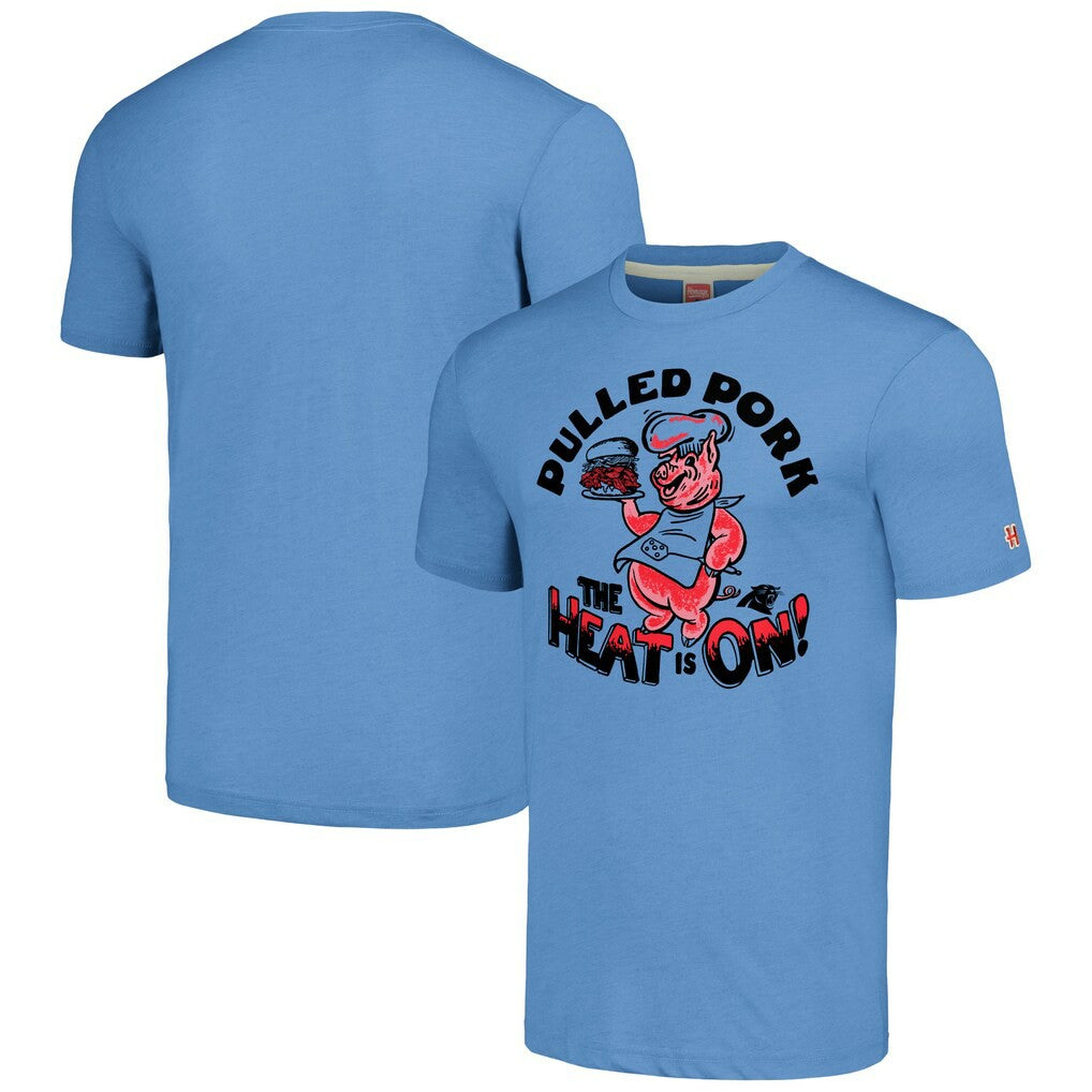 Carolina Panthers  Homage Unisex NFL x Guy Fieri’s Flavortown Tri-Blend T-Shirt