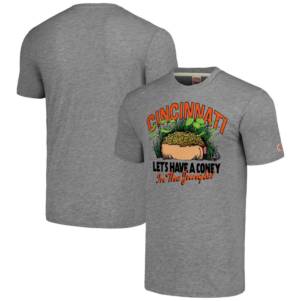 Cincinnati Bengals  Homage Unisex NFL x Guy Fieri’s Flavortown Tri-Blend T-Shirt