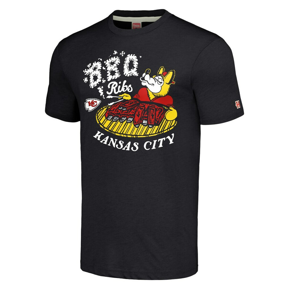Kansas City Chiefs  Homage Unisex NFL x Guy Fieri’s Flavortown Tri-Blend T-Shirt