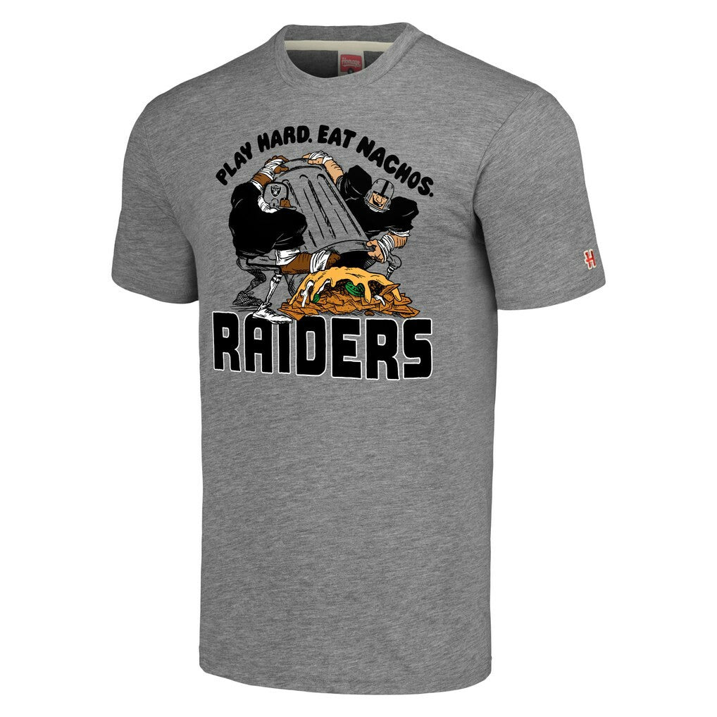 Las Vegas Raiders  Homage Unisex NFL x Guy Fieri’s Flavortown Tri-Blend T-Shirt