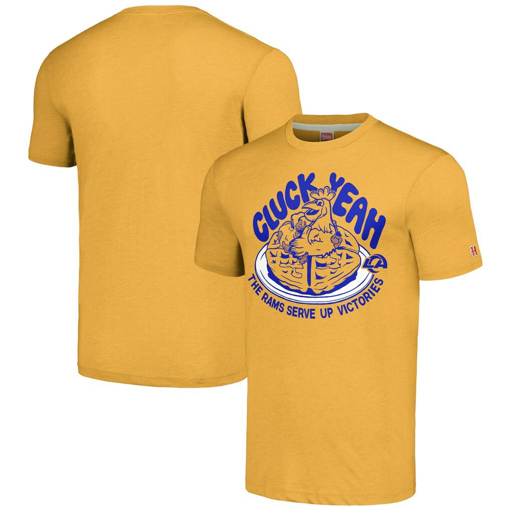 Los Angeles Rams  Homage Unisex NFL x Guy Fieri’s Flavortown Tri-Blend T-Shirt