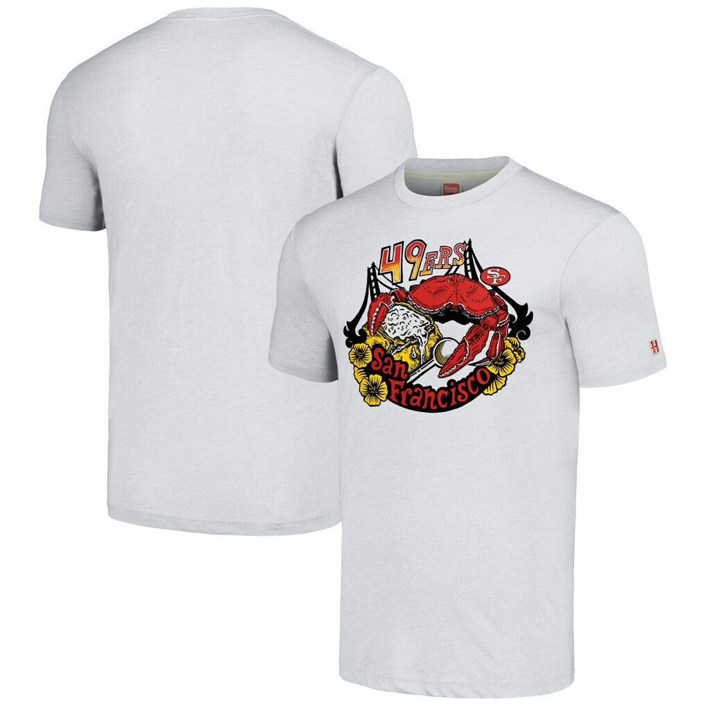 San Francisco 49ers  Homage Unisex NFL x Guy Fieri’s Flavortown Tri-Blend T-Shirt