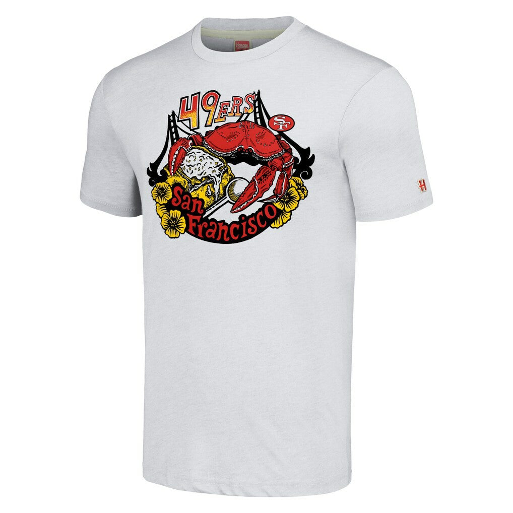 San Francisco 49ers  Homage Unisex NFL x Guy Fieri’s Flavortown Tri-Blend T-Shirt