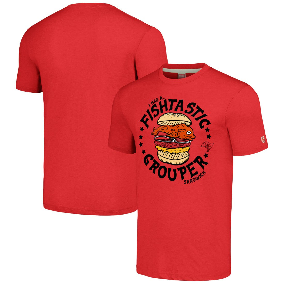 Tampa Bay Buccaneers  Homage Unisex NFL x Guy Fieri’s Flavortown Tri-Blend T-Shirt