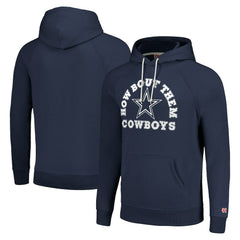 Dallas Cowboys  Homage Unisex Hyperlocal Raglan Pullover Hoodie