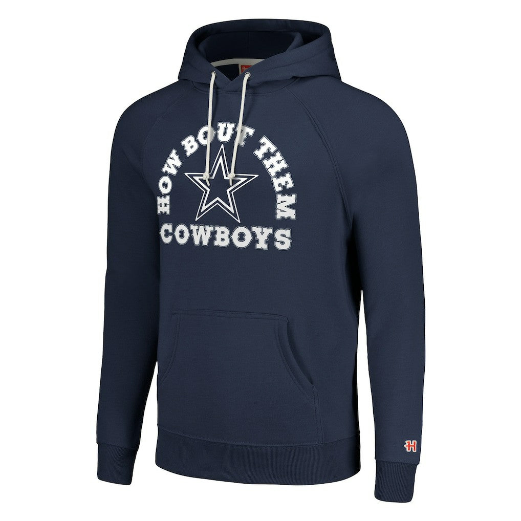 Dallas Cowboys  Homage Unisex Hyperlocal Raglan Pullover Hoodie