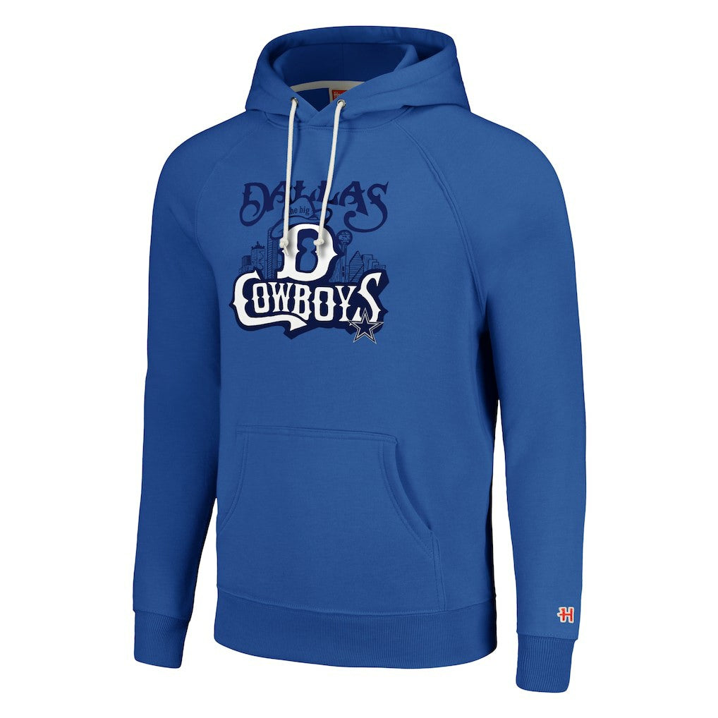 Dallas Cowboys  Homage Unisex Hyperlocal Raglan Pullover Hoodie