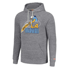 Los Angeles Chargers  Homage Unisex Hyperlocal Raglan Pullover Hoodie