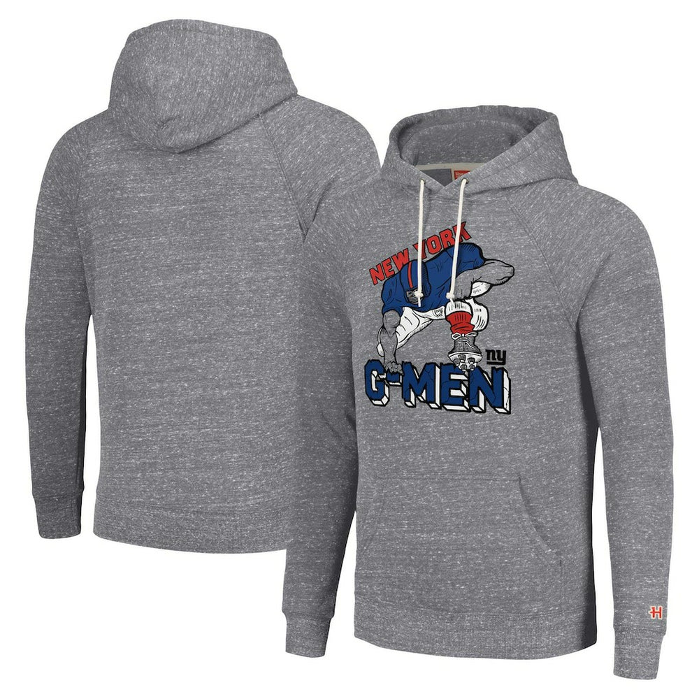 New York Giants  Homage Unisex Hyperlocal Raglan Pullover Hoodie