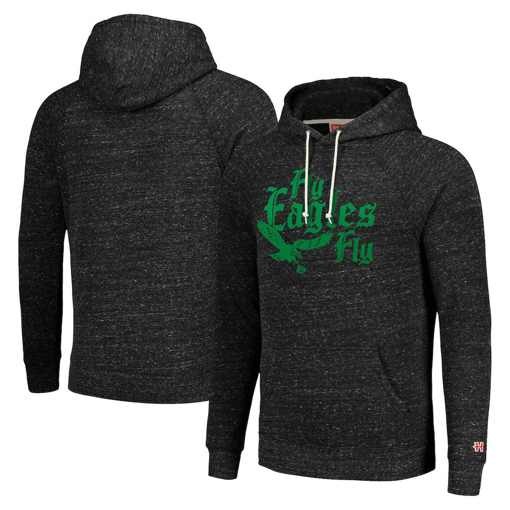 Philadelphia Eagles  Homage Unisex Hyperlocal Raglan Pullover Hoodie