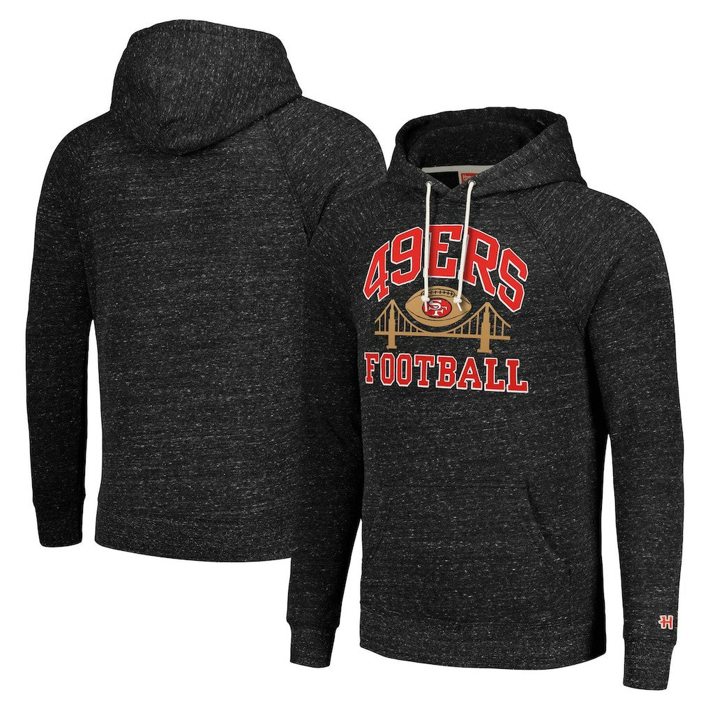 San Francisco 49ers  Homage Unisex Hyperlocal Raglan Pullover Hoodie