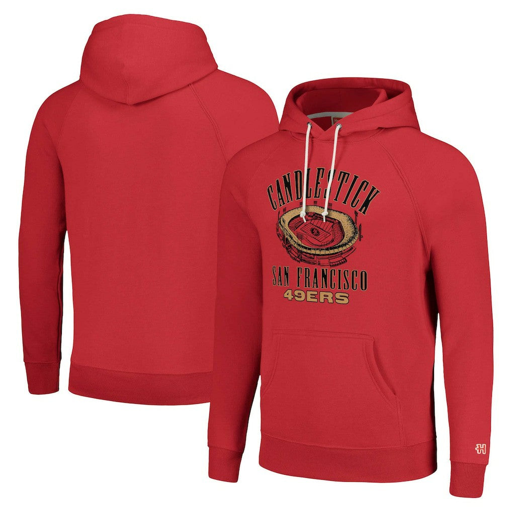 San Francisco 49ers  Homage Unisex Hyperlocal Raglan Pullover Hoodie