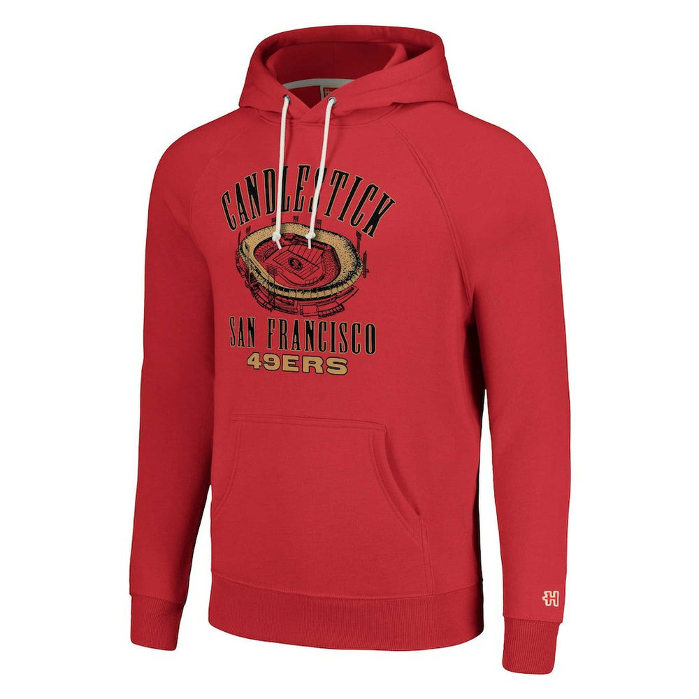 San Francisco 49ers  Homage Unisex Hyperlocal Raglan Pullover Hoodie