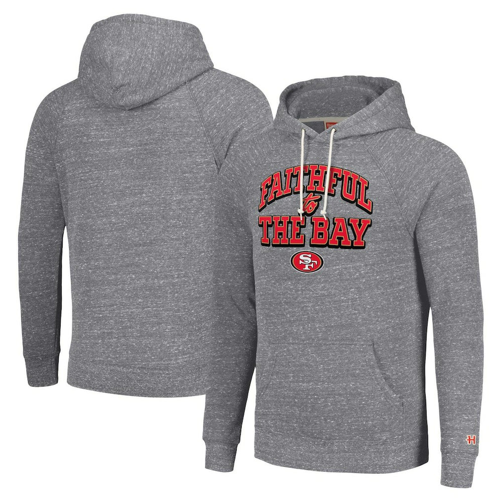 San Francisco 49ers  Homage Unisex Hyperlocal Raglan Pullover Hoodie