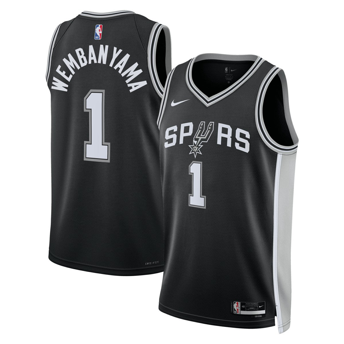 Victor Wembanyama San Antonio Spurs Unisex 2023 NBA Draft First Round Pick Swingman Jersey Discount