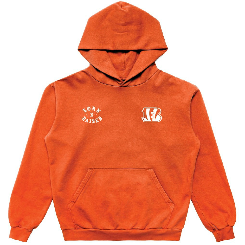 Cincinnati Bengals  Born x Raised Unisex Pullover Hoodie