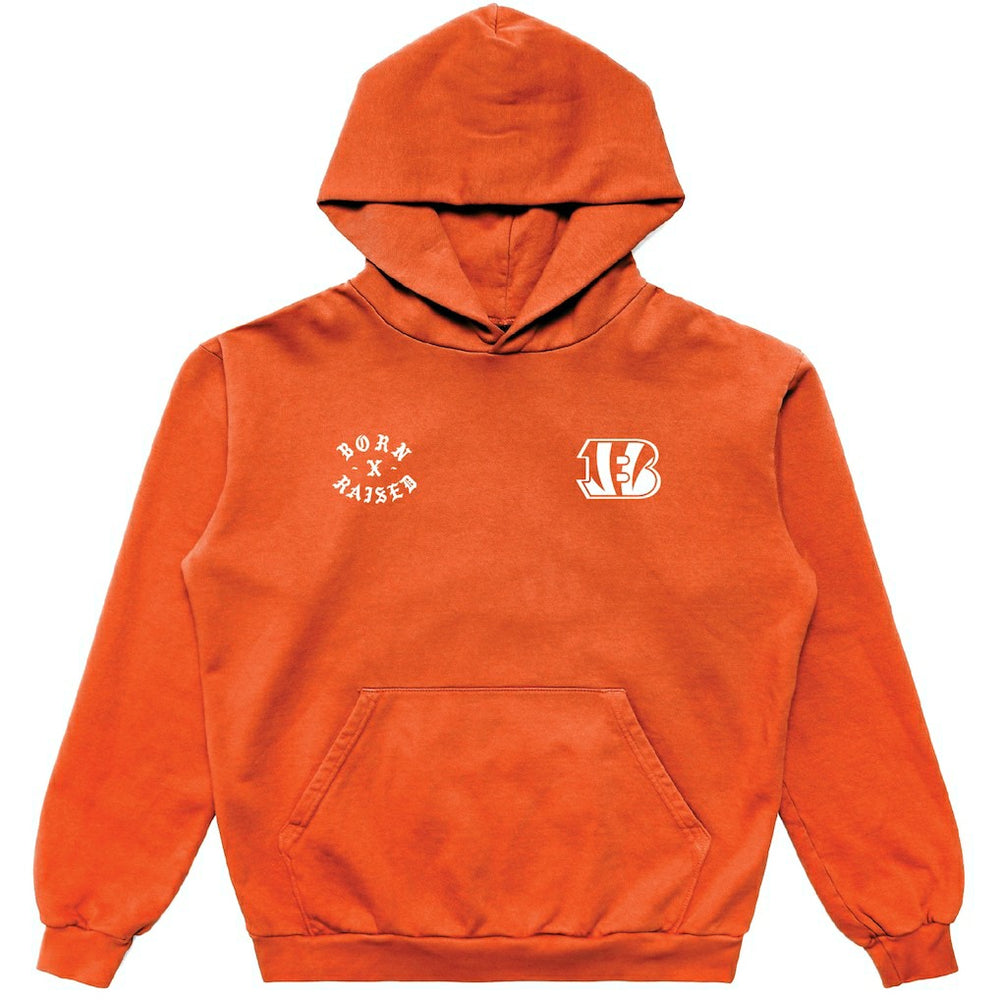 Cincinnati Bengals  Born x Raised Unisex Pullover Hoodie