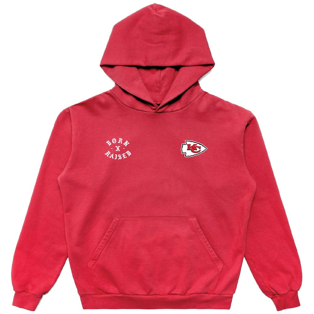 Kansas City Chiefs  Born x Raised Unisex Pullover Hoodie