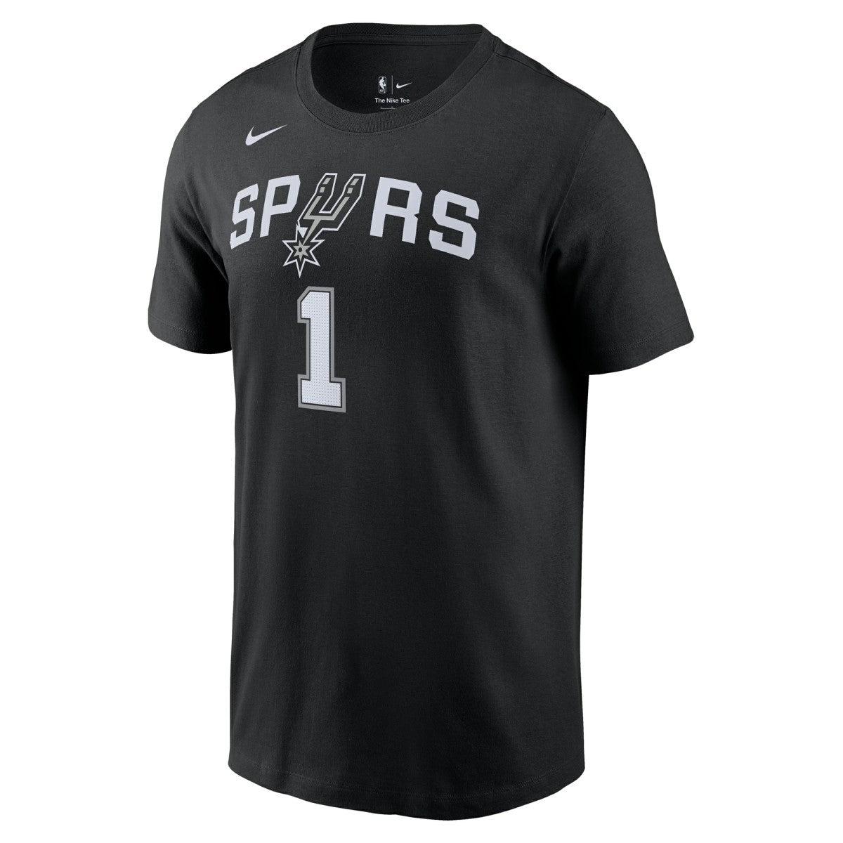 Victor Wembanyama San Antonio Spurs Icon 2022/23 Name & Number T-Shirt New
