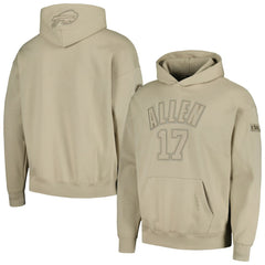 Buffalo Bills  Josh Allen  Pro Standard Player Name & Number Pullover Hoodie