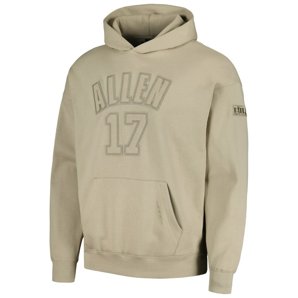 Buffalo Bills  Josh Allen  Pro Standard Player Name & Number Pullover Hoodie
