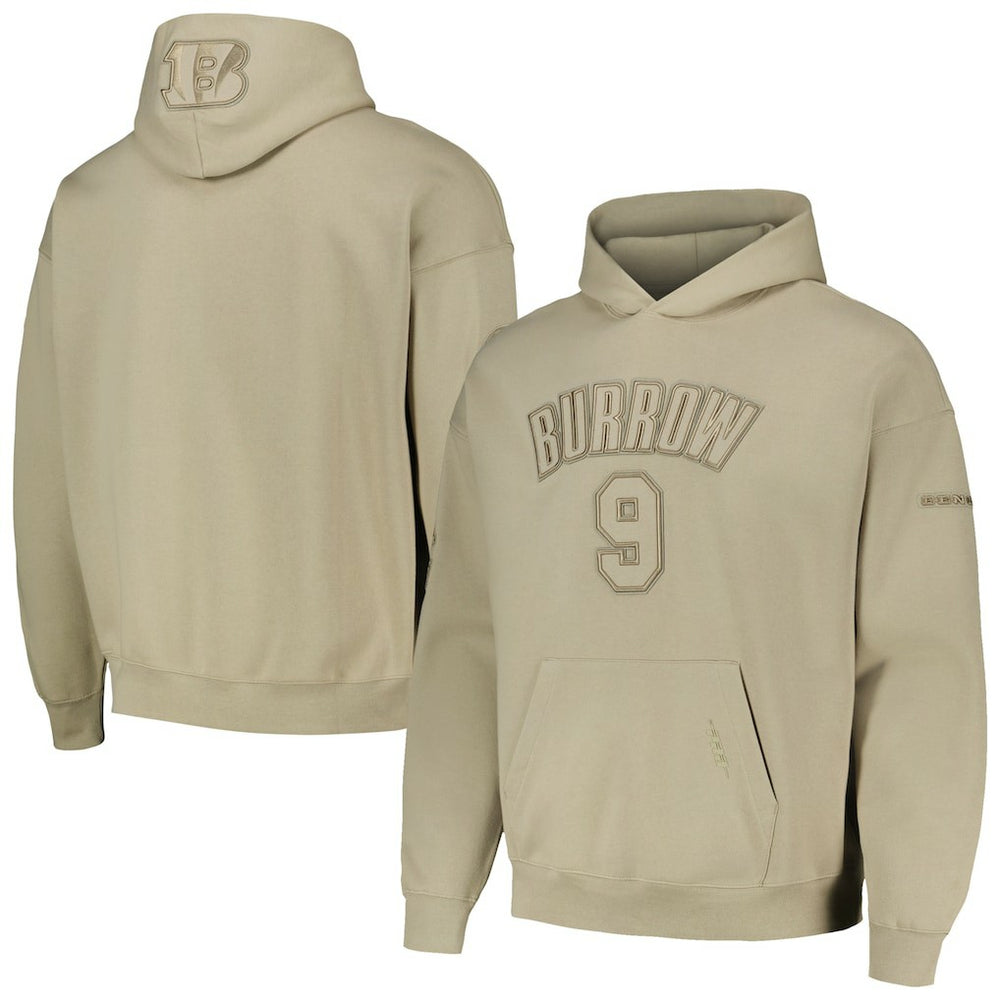 Cincinnati Bengals  Joe Burrow  Pro Standard Player Name & Number Pullover Hoodie