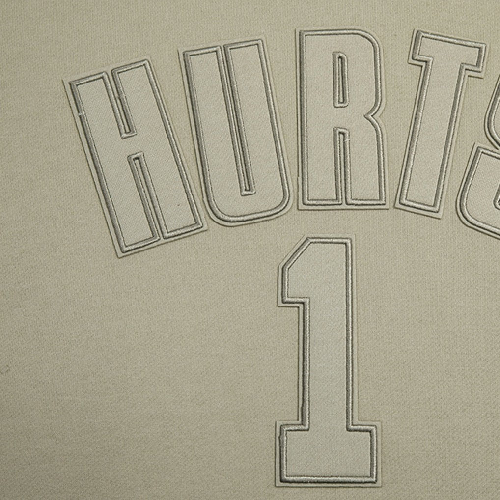 Philadelphia Eagles  Jalen Hurts  Pro Standard Player Name & Number Pullover Hoodie