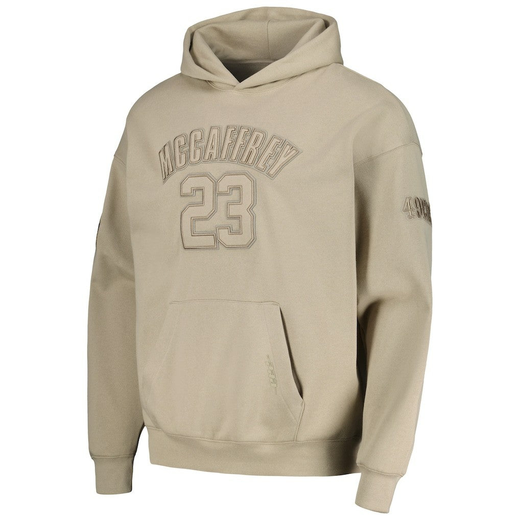 San Francisco 49ers  Christian McCaffrey  Pro Standard Player Name & Number Pullover Hoodie