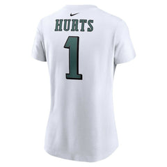 Philadelphia Eagles Nike Jalen Hurts  Women's Player Name & Number T-Shirt