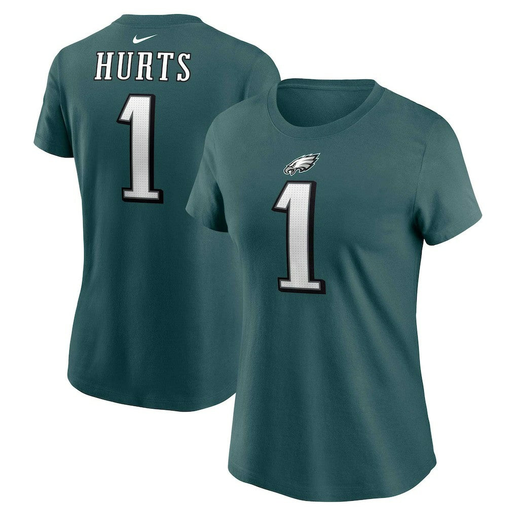 Philadelphia Eagles Nike Jalen Hurts  Women's Player Name & Number T-Shirt