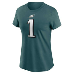 Philadelphia Eagles Nike Jalen Hurts  Women's Player Name & Number T-Shirt