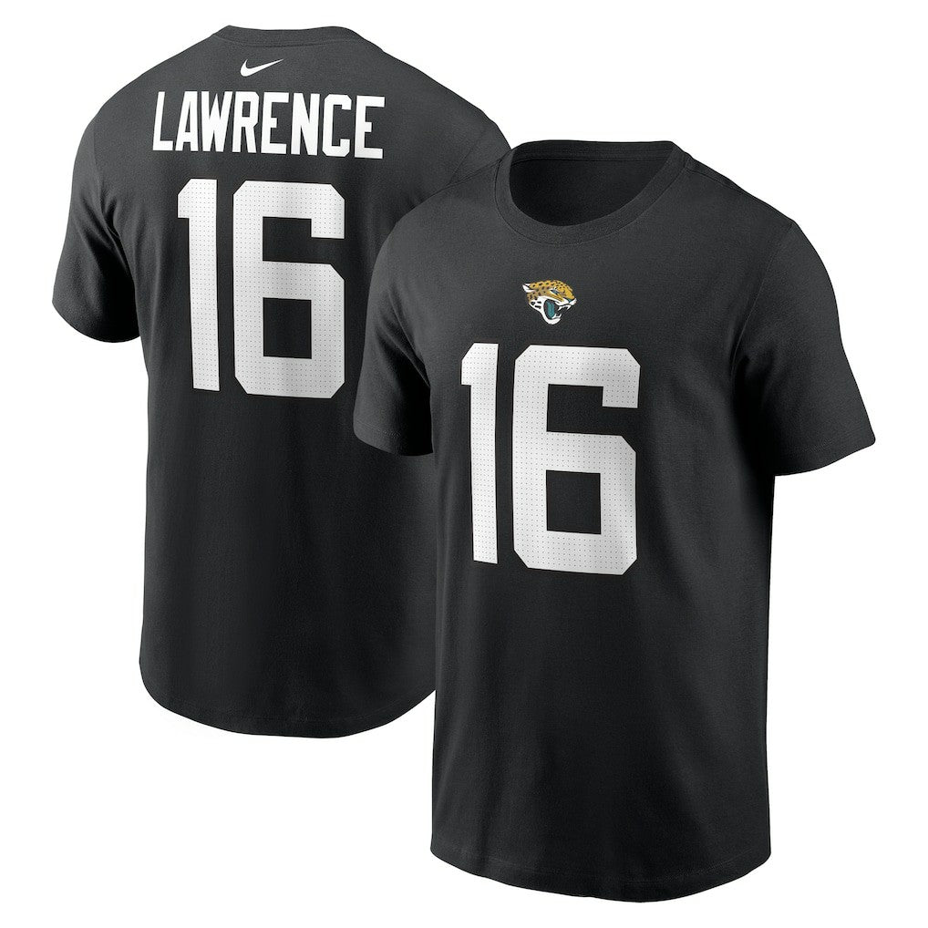 Jacksonville Jaguars Nike Trevor Lawrence  Player Name & Number T-Shirt