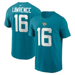 Jacksonville Jaguars Nike Trevor Lawrence  Player Name & Number T-Shirt