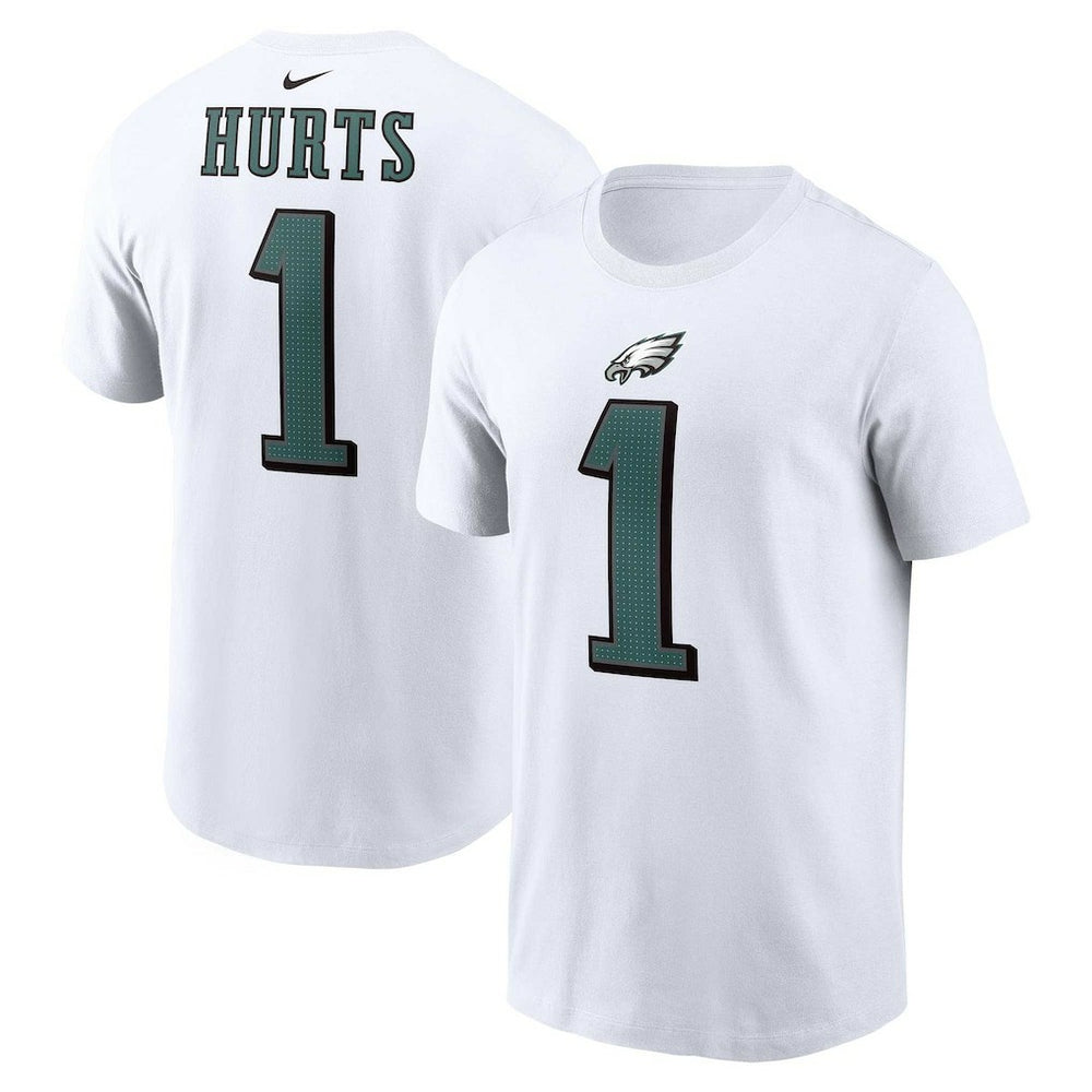 Philadelphia Eagles Nike Jalen Hurts  Player Name & Number T-Shirt