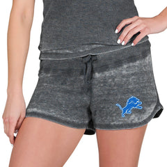 Detroit Lions  Concepts Sport Women's Resurgence Waffle Knit Shorts