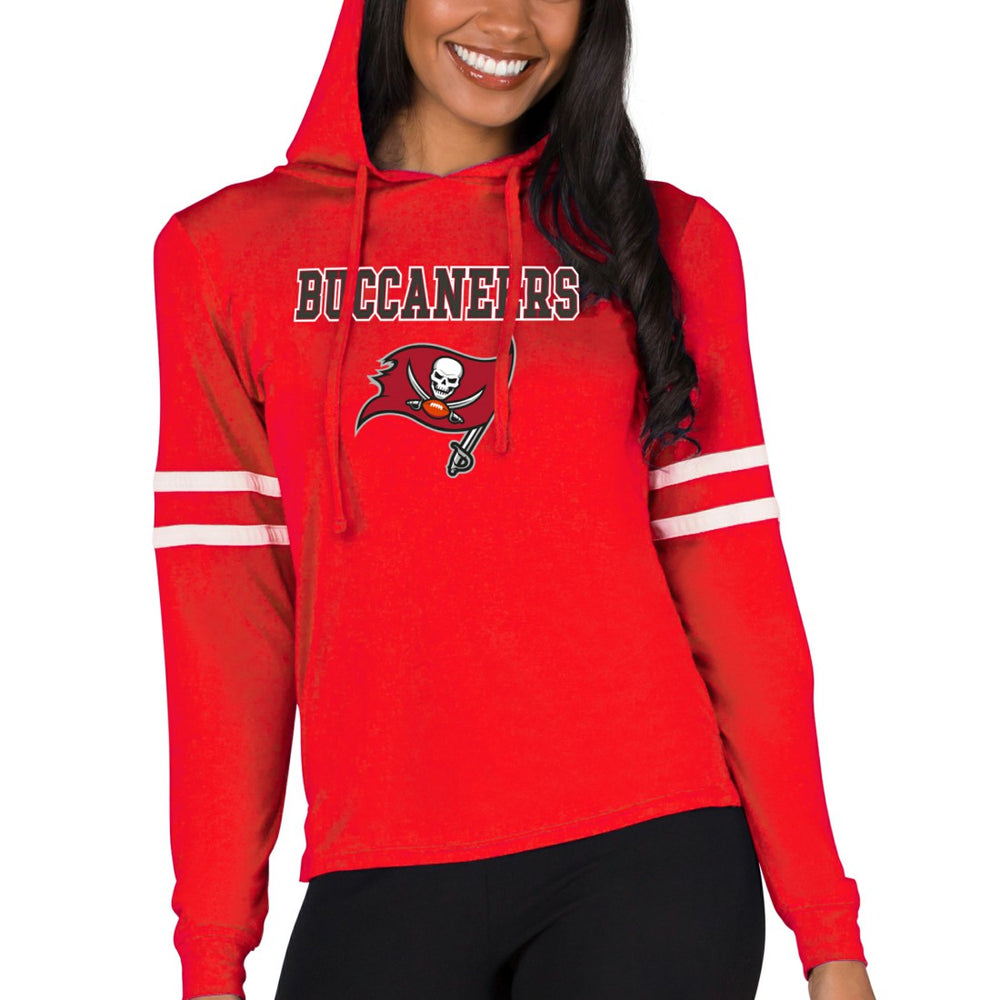 Tampa Bay Buccaneers  Concepts Sport Women's Marathon Lightweight Lounge Pullover Hoodie