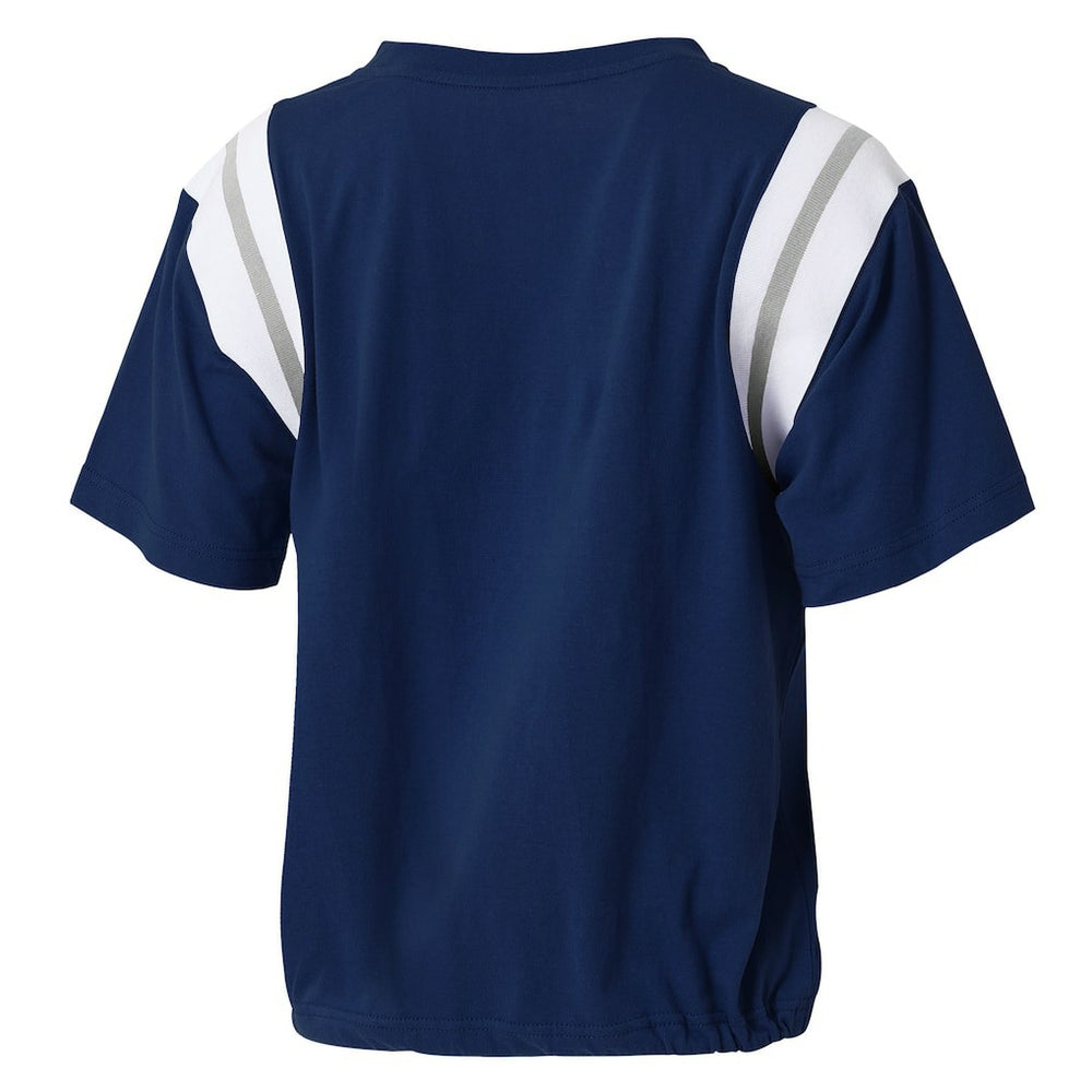 Dallas Cowboys  WEAR by Erin Andrews Women's Cinched Colorblock T-Shirt