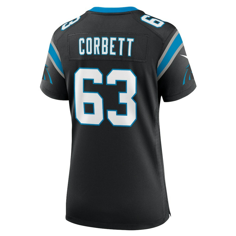Carolina Panthers Nike Austin Corbett  Women's Team Game Jersey