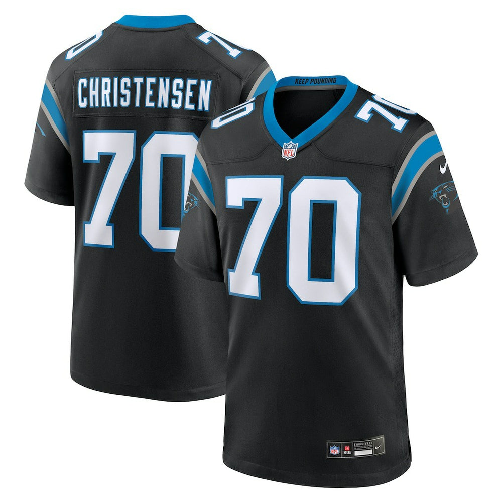 Carolina Panthers Nike Brady Christensen  Team Game Jersey