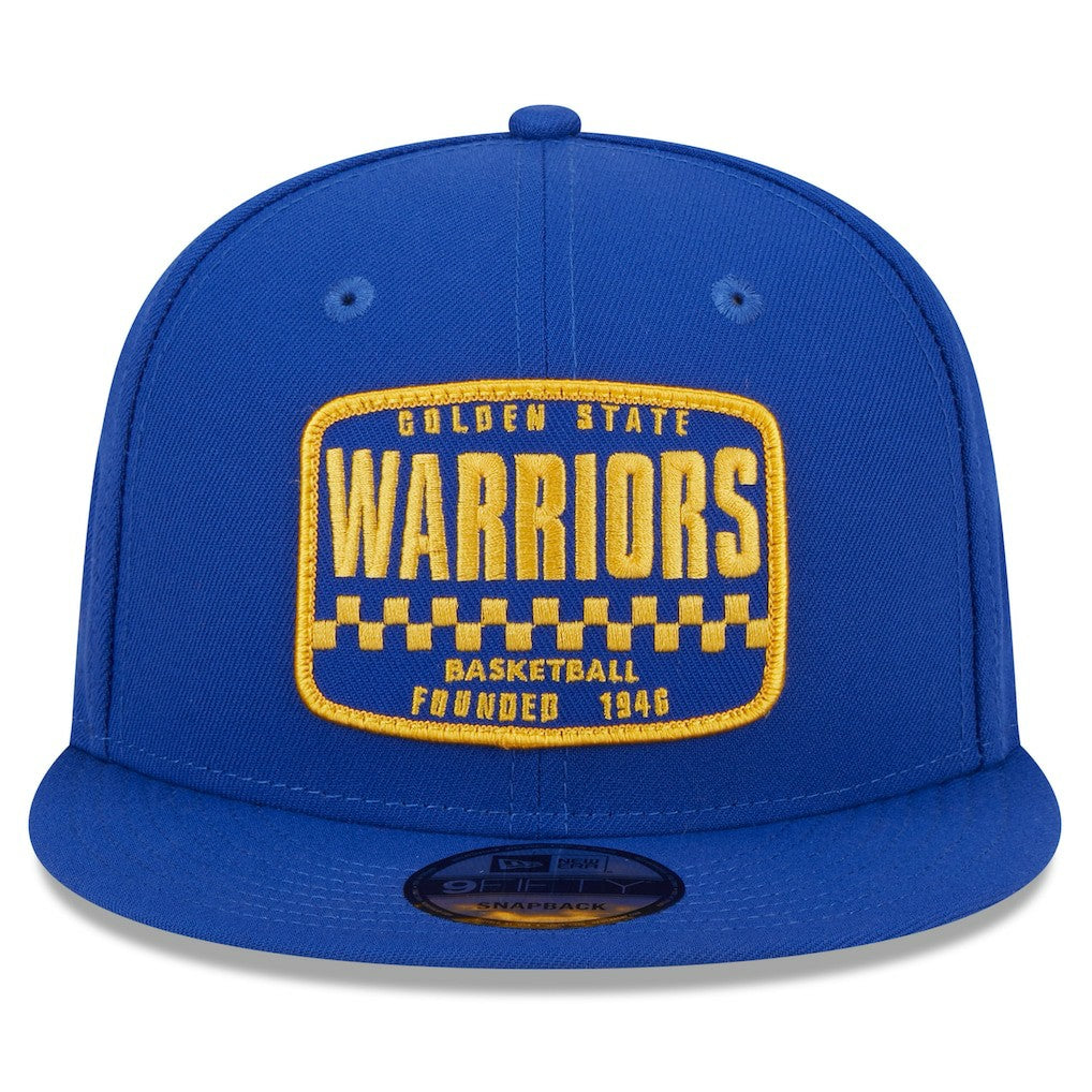 Golden State Warriors Rally Drive Finish Line Patch 9FIFTY Snapback Hat sale Discount