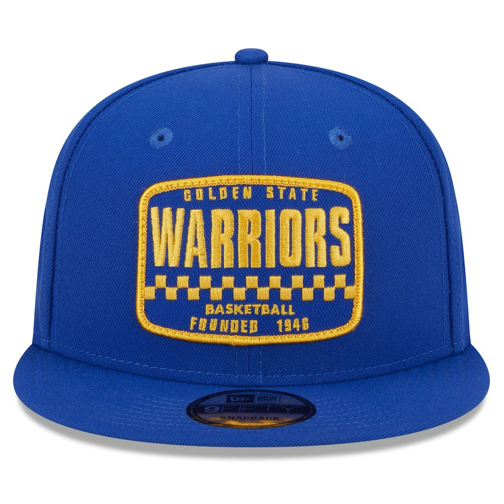 Golden State Warriors Rally Drive Finish Line Patch 9FIFTY Snapback Hat sale Discount