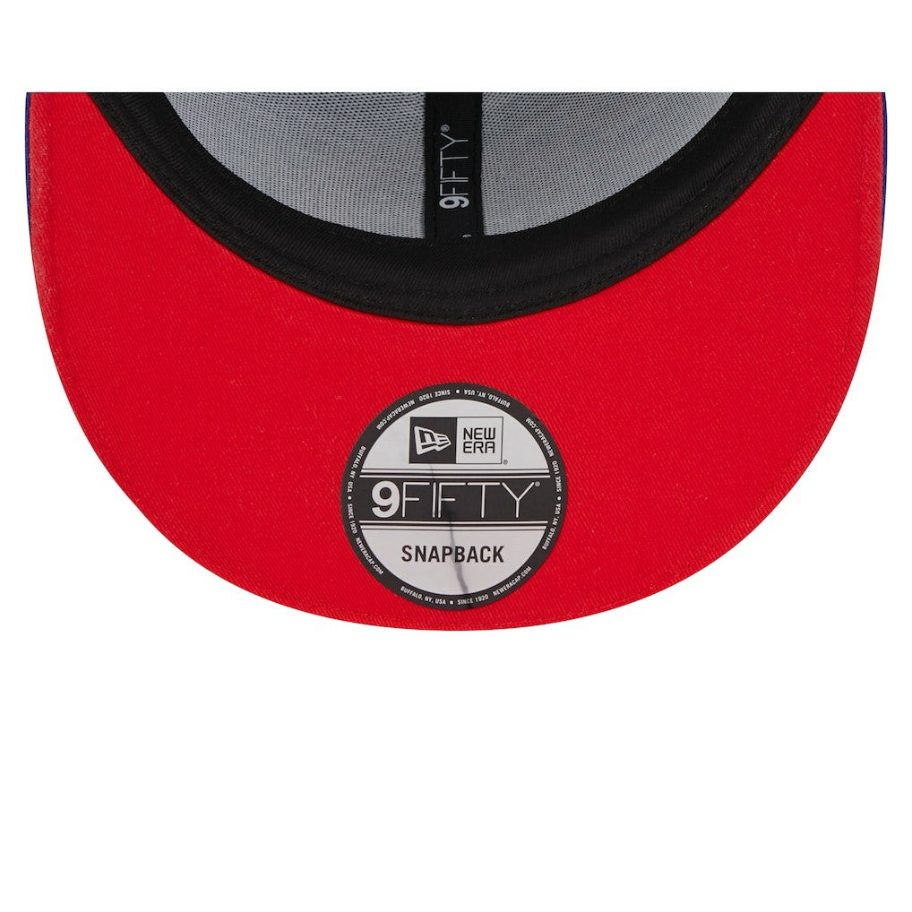 Philadelphia 76ers Rally Drive Flames 9FIFTY Snapback Hat For Sale