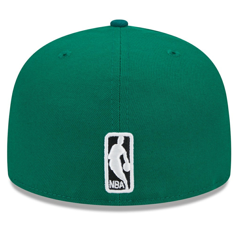 Boston Celtics Rally Drive Checkerboard 59FIFTY Crown Fitted Hat For Sale