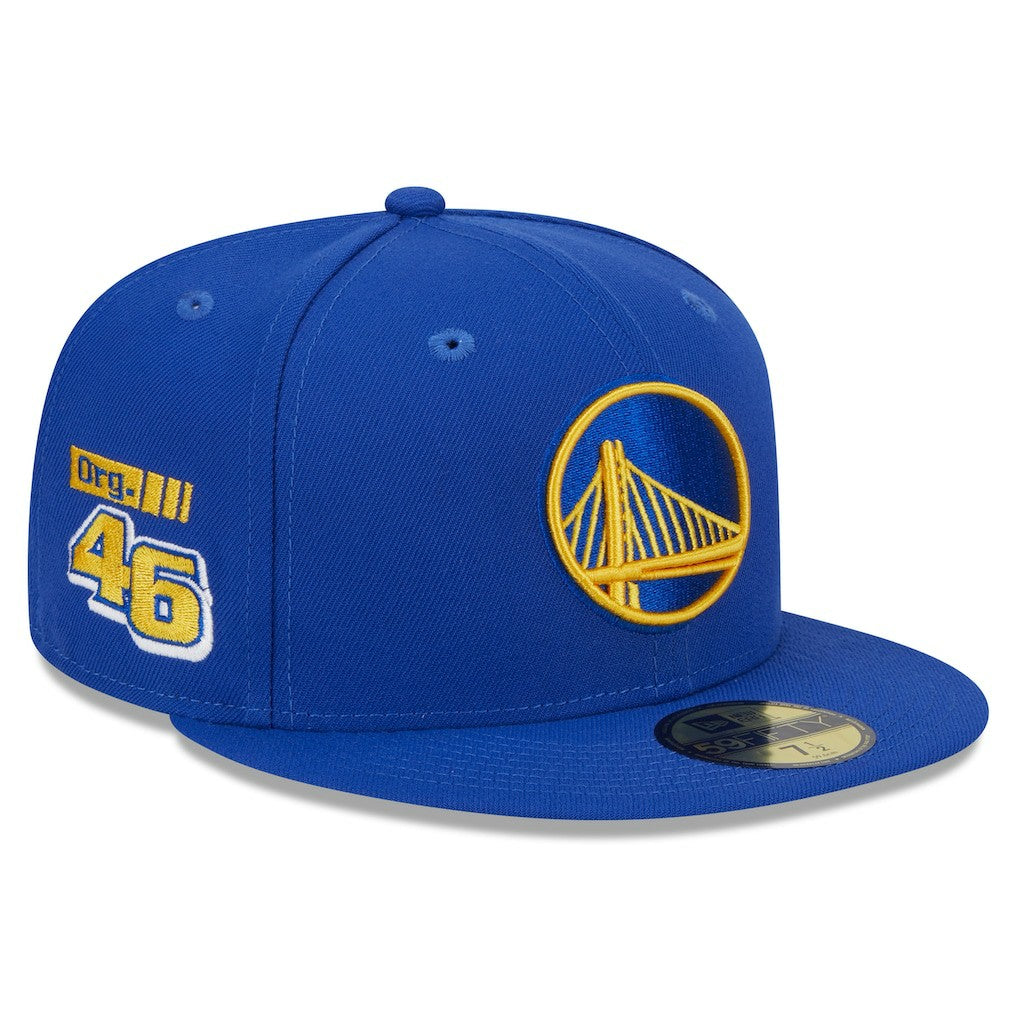 Golden State Warriors Rally Drive Side Patch 59FIFTY Fitted Hat sale On Sale