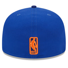 New York Knicks Rally Drive Checkerboard 59FIFTY Crown Fitted Hat Discount