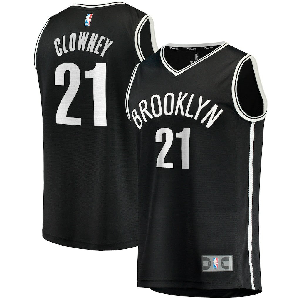 Noah Clowney Brooklyn Nets Fast Break Replica Jersey New