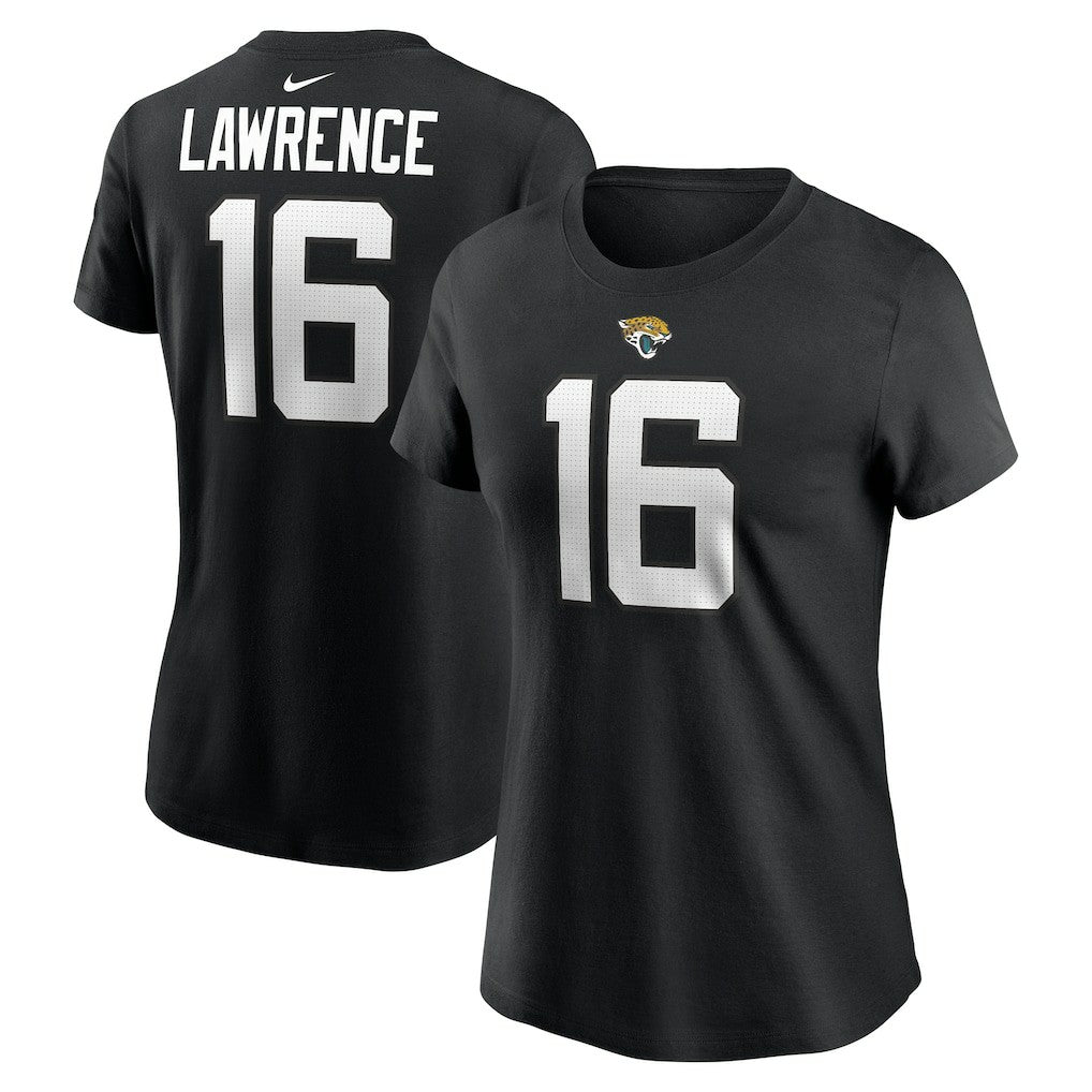 Jacksonville Jaguars Nike Trevor Lawrence  Women's Player Name & Number T-Shirt
