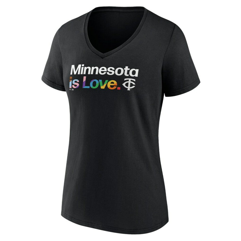 Minnesota Twins Women's City Pride V-Neck T-Shirt | MLB Sale