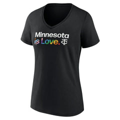 Minnesota Twins Women's City Pride V-Neck T-Shirt | MLB Sale