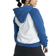 Chicago Cubs Lusso Women's Marlowe Tri-Blend Raglan Pullover Hoodie | MLB Sale